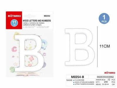 [MOT] ME054-B WOODEN LETTERS B