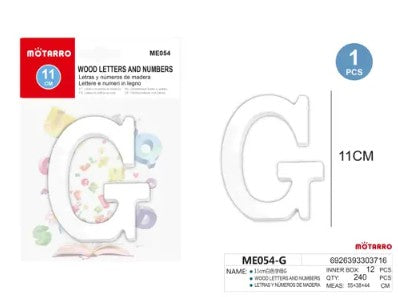 [MOT] ME054-G WOODEN LETTERS G