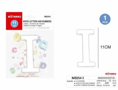 [MOT] ME054-I WOODEN LETTERS I