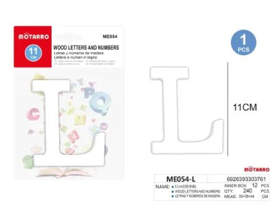 [MOT] ME054-L WOODEN LETTERS L