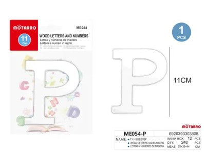 [MOT] ME054-P WOODEN LETTERS P