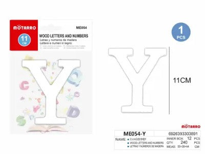 [MOT] ME054-Y WOODEN LETTERS Y