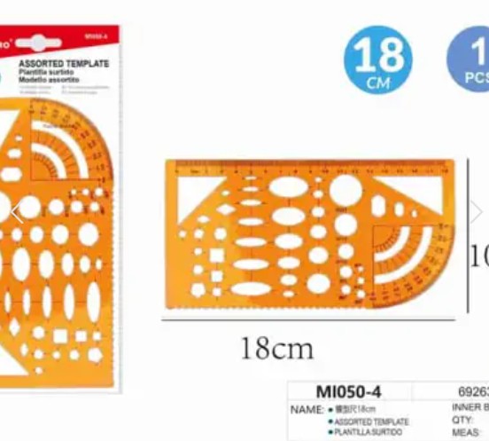 [MOT] MI050-4 ASSORTED TEMPLATE