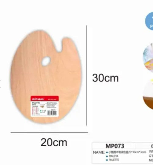 [MOT] MP073 20CM ROUND PALETA