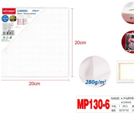 [MOT] MP130-6 CANVAS/280GSM/20*20*1.5CM