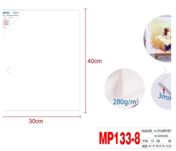 [MOT] MP133-8 CANVAS/280GSM/30*40CM