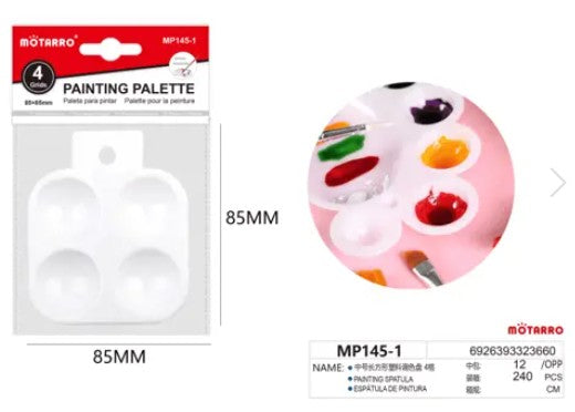 [MOT] MP145-1 4 WELLS PAINTING PALETTE