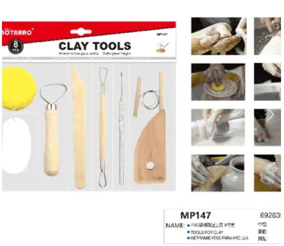 [MOT] MP147 8PCS CLAY TOOLS