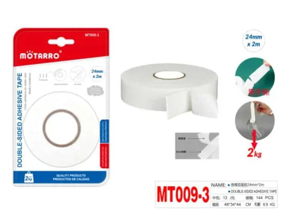 [MOT] MT009-3 DOUBLE-SIDED ADHESIVE TAPE/24MM×2M