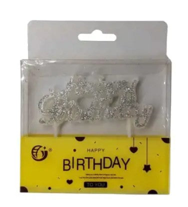 [MOT] PARTY4375 SILVER CANDLE