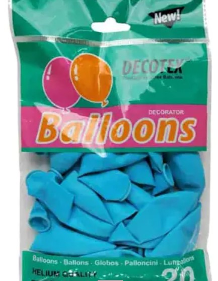 [MOT] PARTY4414 BALLOON 20PCS BLUE