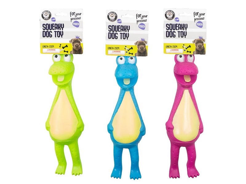 [JEM] DOG 275922 VINYL FROG DOG TOY