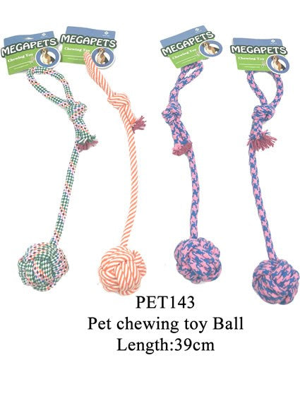 [MEGA] PET143 PET CHEWING TOY BALL LENGTH:39CM