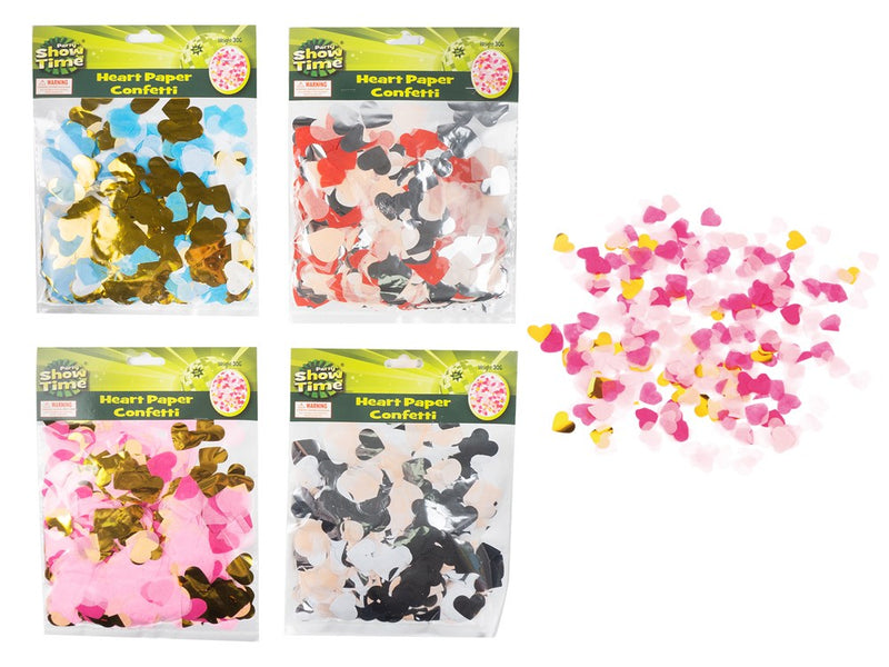 [JEM] PAR 249954 30G HEART PAPER CONFETTI