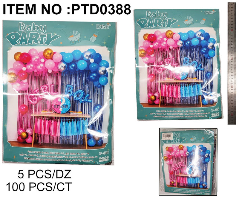 BABY SHOWER PARTY BALLOON SET 67PCS