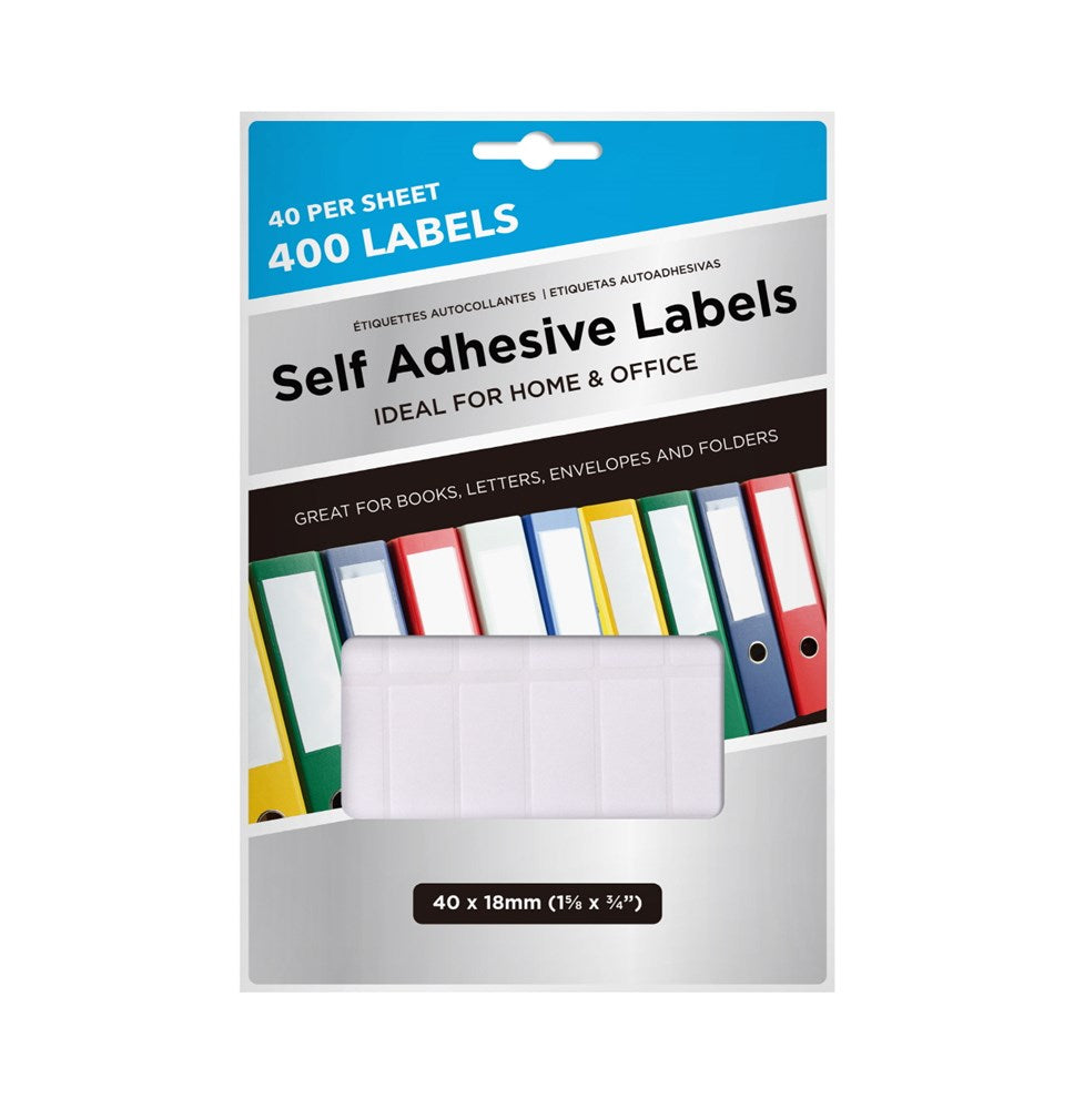 [UBL] SL0002 Adhesive Labels 40 X 18mm 400pk – Dollar Wholesale