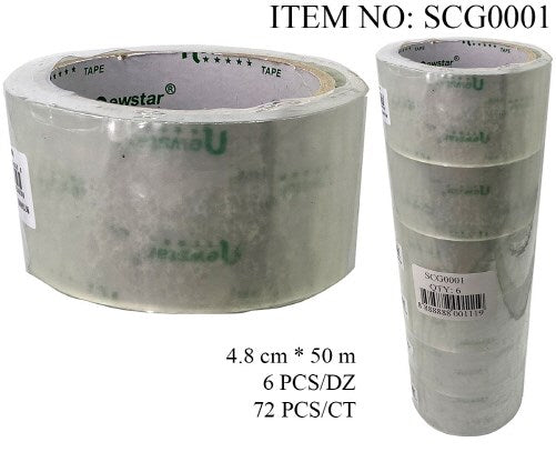 PACKING TAPE CLEAR 4.8CMX50M