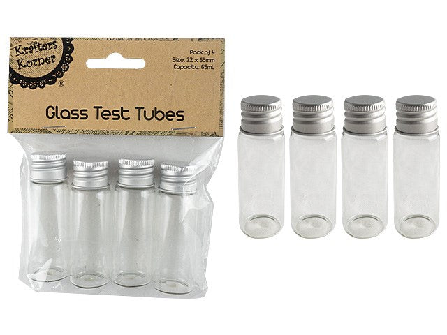[JEM] CRAFT 261642 15ML CRAFT GLASS TEST TUBES 4