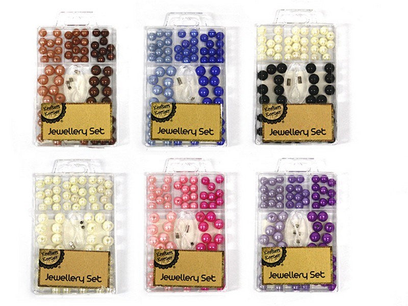 [JEM] CRAFT 204434 PEARL JEWELLERY SET