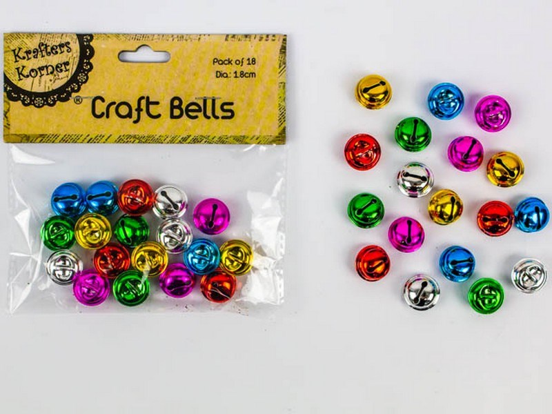 [JEM] CRAFT 213580 1.8CM ASST. BELLS 18