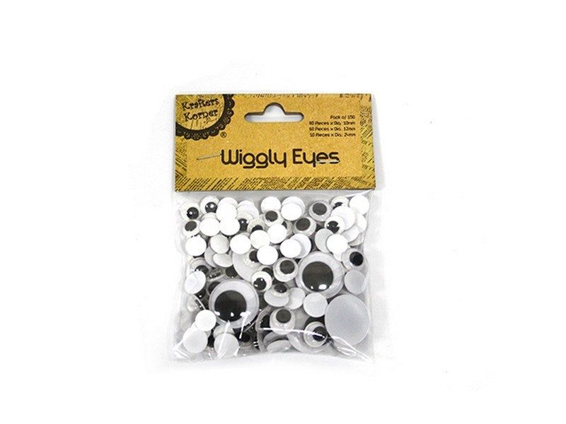 [JEM] CRAFT 213627 ASST WIGGLY EYES 150