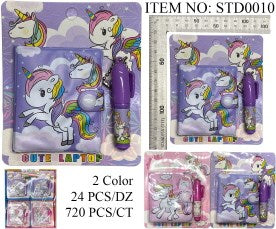 UNICORN MEMO N PENCIL SET