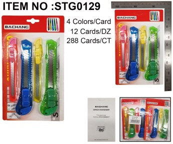 CUTTER KNIFE 4 PCS