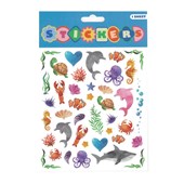 [AVA] 96546 STICKERS OCEAN LIFE 15X17CM