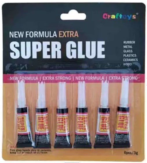 [MOT] TB-0311 6PCS/CARD SUPER GLUE