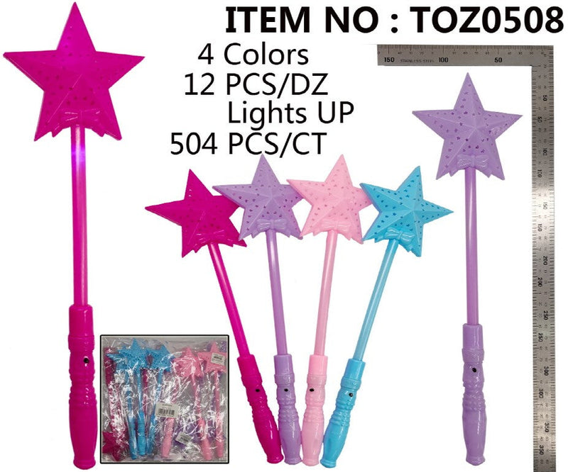 GLOW STICK STAR WAND
