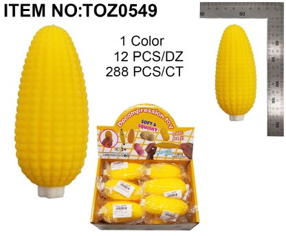 SQUEEZE SWEET CORN 12CM