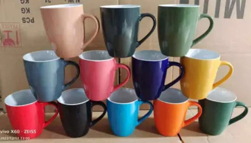 [MOT] WJ-C0040 PORCELAIN COFFEE MUGS/D8.5*H10.5 CM