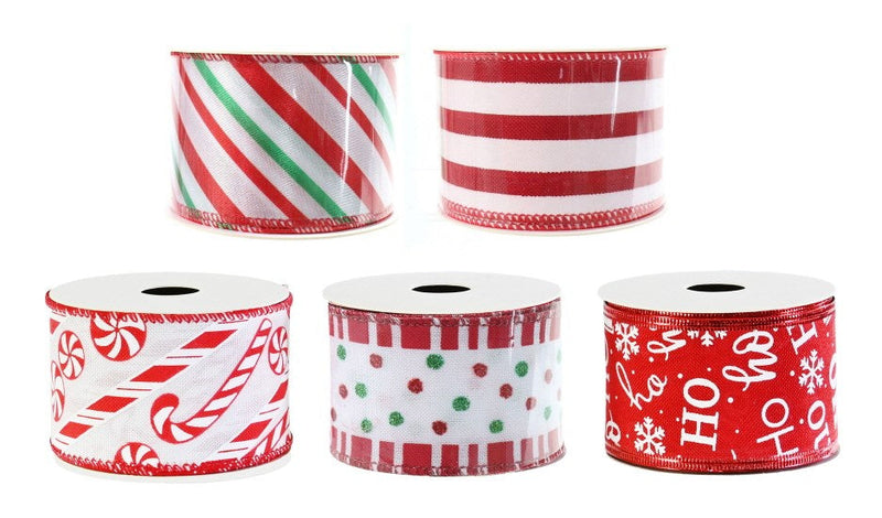 Ribbon Candycane 50mm x 2.7m [UBL] XP0503
