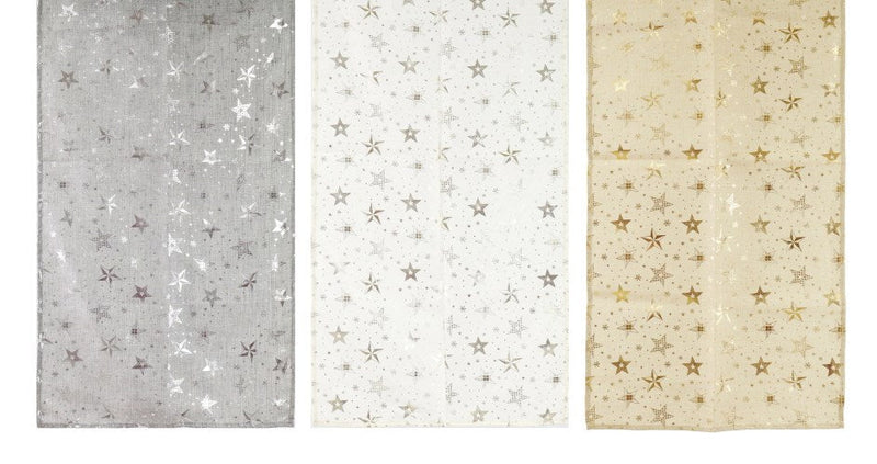 Runner Woven Foil Stars 180cm Asst [UBL] XD0000072