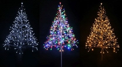 [UBL] XL1387 LED Sparkle Tree 135cm Twinkle Asst