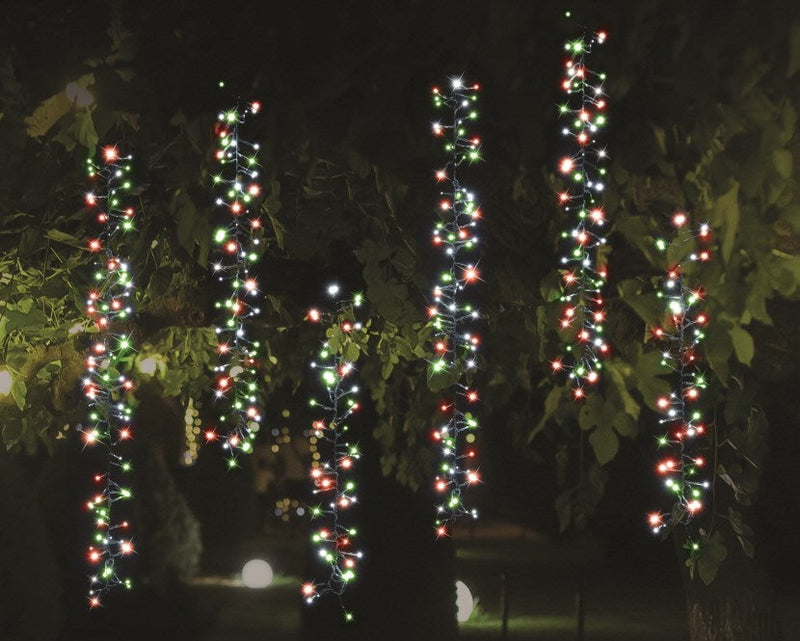 Solar LED Tree Clusters 480 10m Christmas [UBL] XL0000235