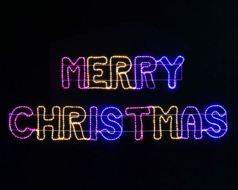 LED Rlight Giant Merry Christmas Carnival [UBL] XL0000375