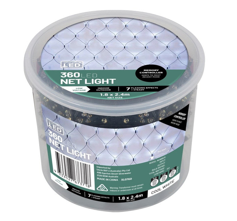 LED Net Light 360 Connectable Cool White [UBL] XL0760C