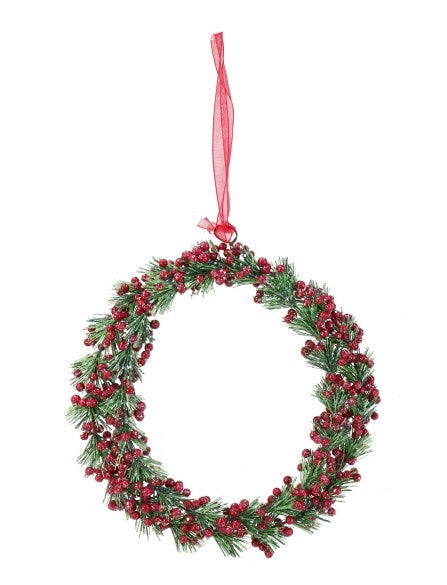 [UBL] XD2873 Hanging Mini Berry Wreath 20cm