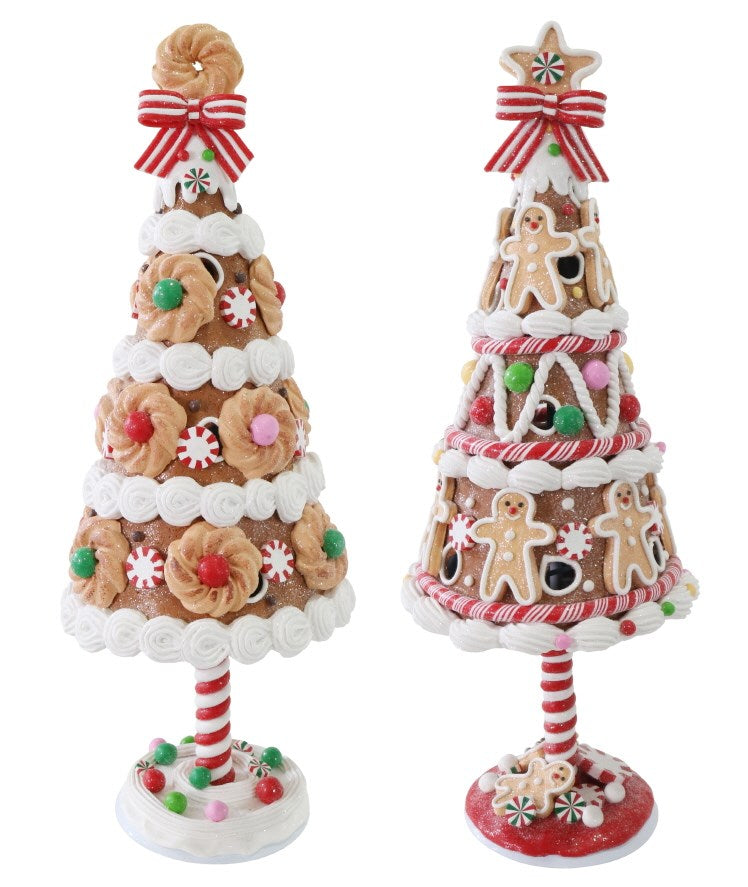 Gingerbread Cookie Table Tree Asst  [UBL] XD0000610