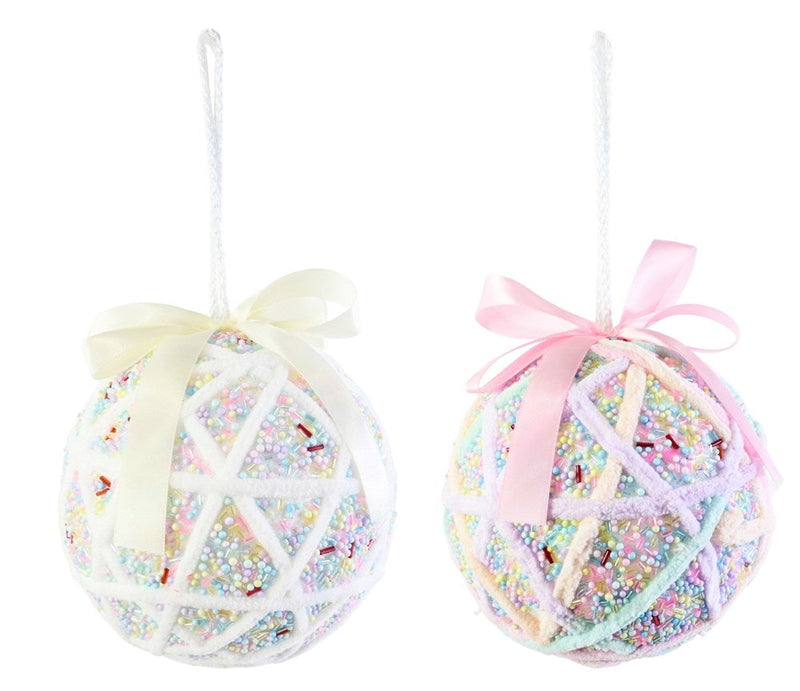 Sweet Sprinkles Bauble 15cm Asst [UBL] XD0000625
