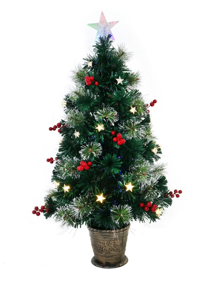 F/Optic Tree Snowy Pine Flash 90cm [UBL] XT0298