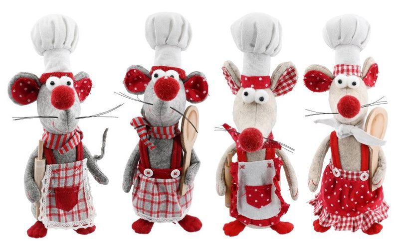 Christmas Kitchen Rascal 30cm Asst [UBL] XD4408