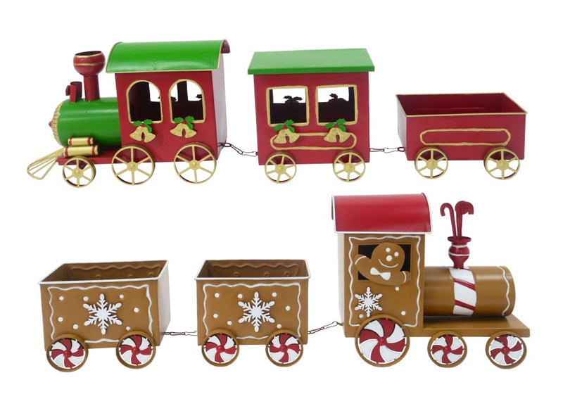 Metal Christmas Train Asst [UBL] XN0000050