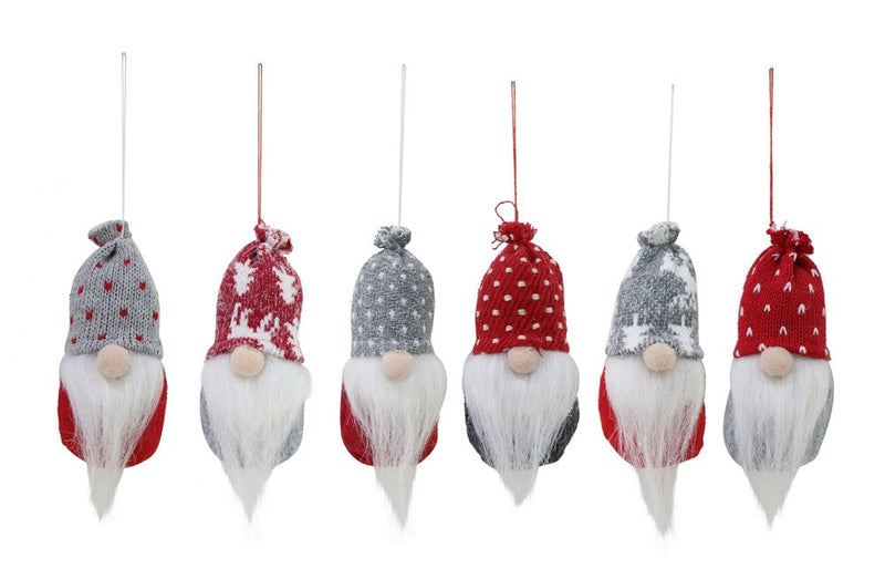 [UBL] XD2479 Hanging Gnome Knitted Beanie Asst
