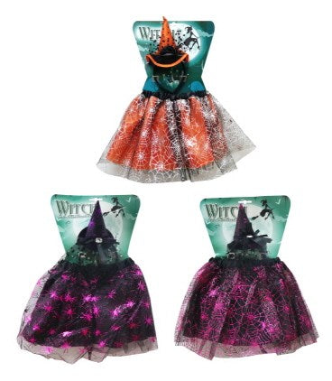 [UBL] XH3589 WITCH DRESS UP SET ASST