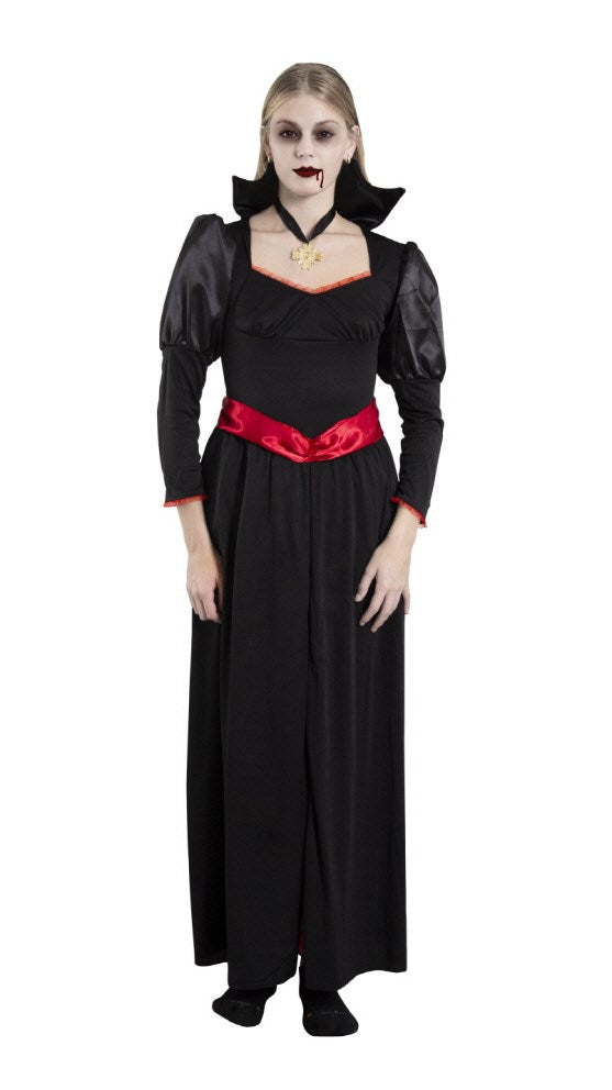 [UBL] XH7474 HWEEN COSTUME VAMPIRE DRESS LONG LADIES