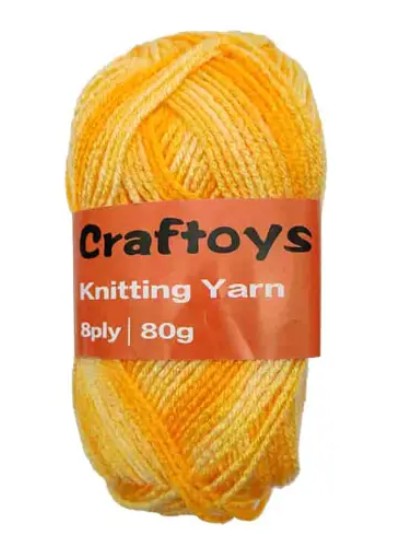 [MOT] YARN5036 YARN YELLOW/WHITE