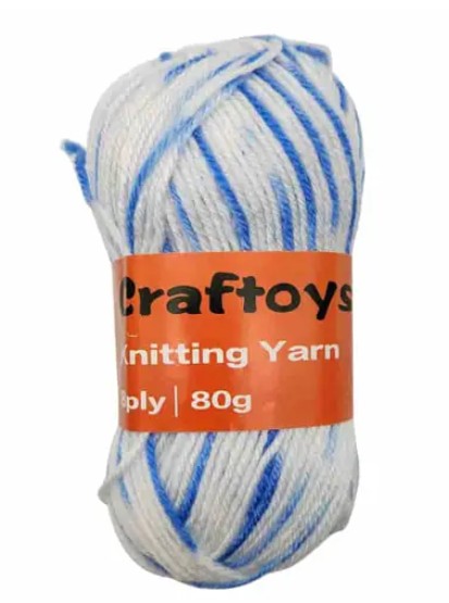[MOT] YARN5040 YARN BLUE AND WHITE