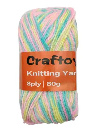 [MOT] YARN5042 YARN YELLOW/GREEN/PINK